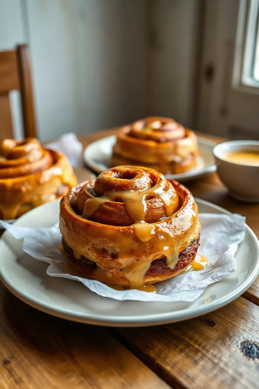 Cinnamon Brioche Sticky Buns
