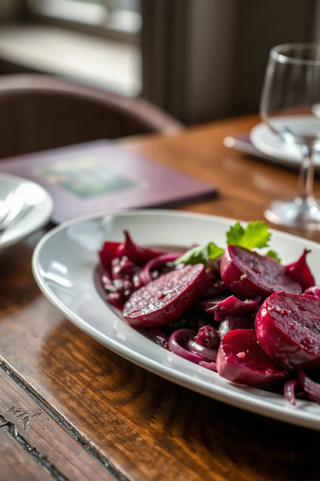 Beets with Red Onion