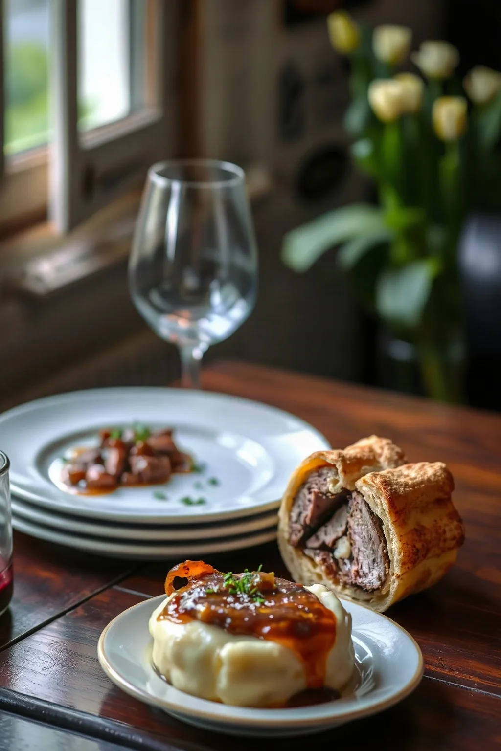 Braised Duck Parmentier