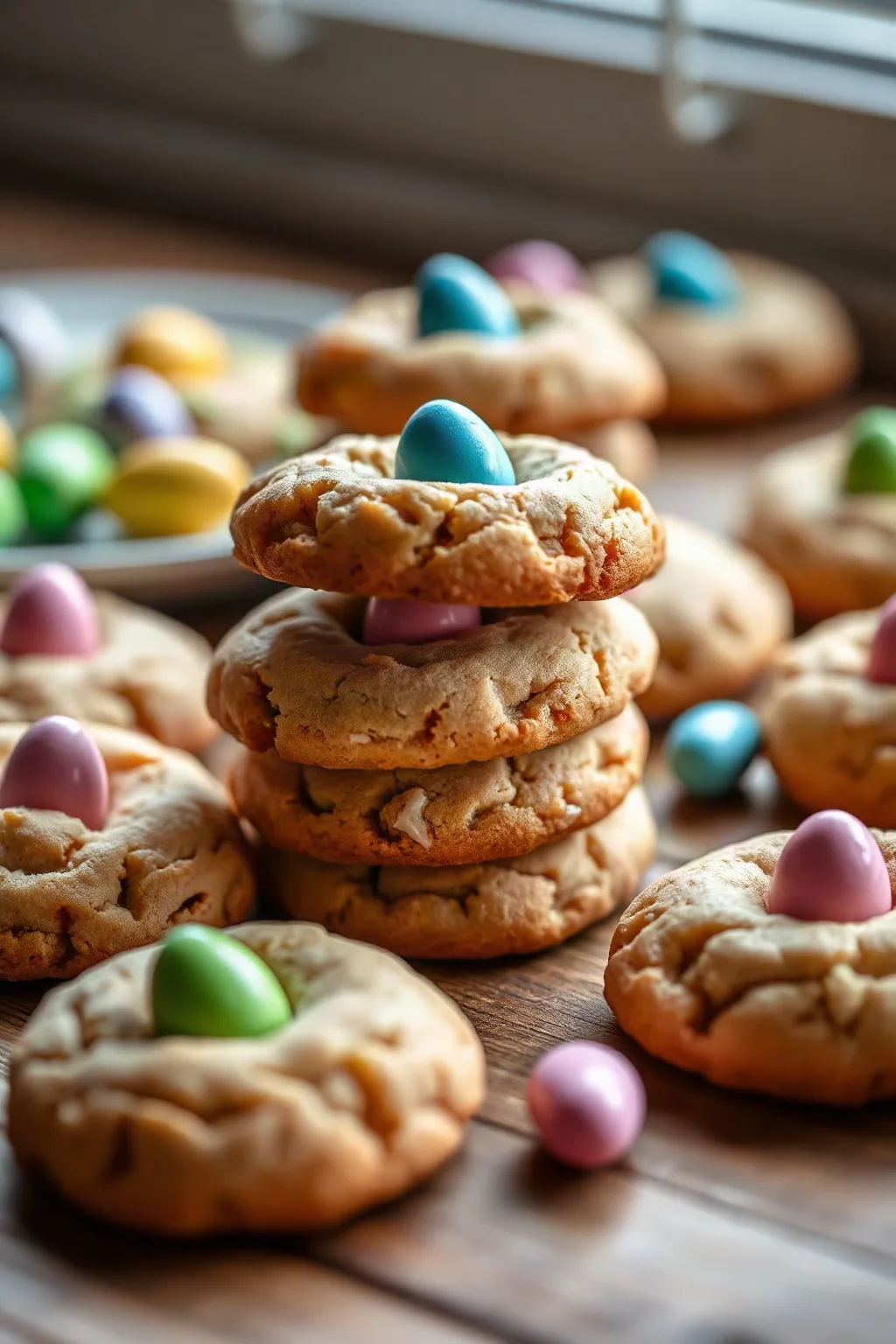 Mini Easter Egg Cookies