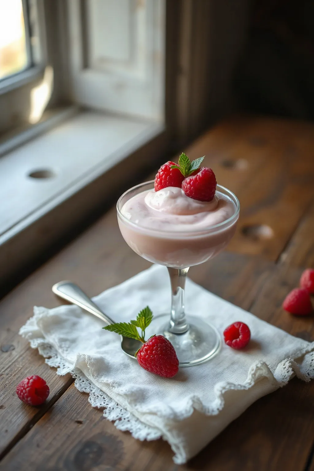 Mousse de Frambuesa