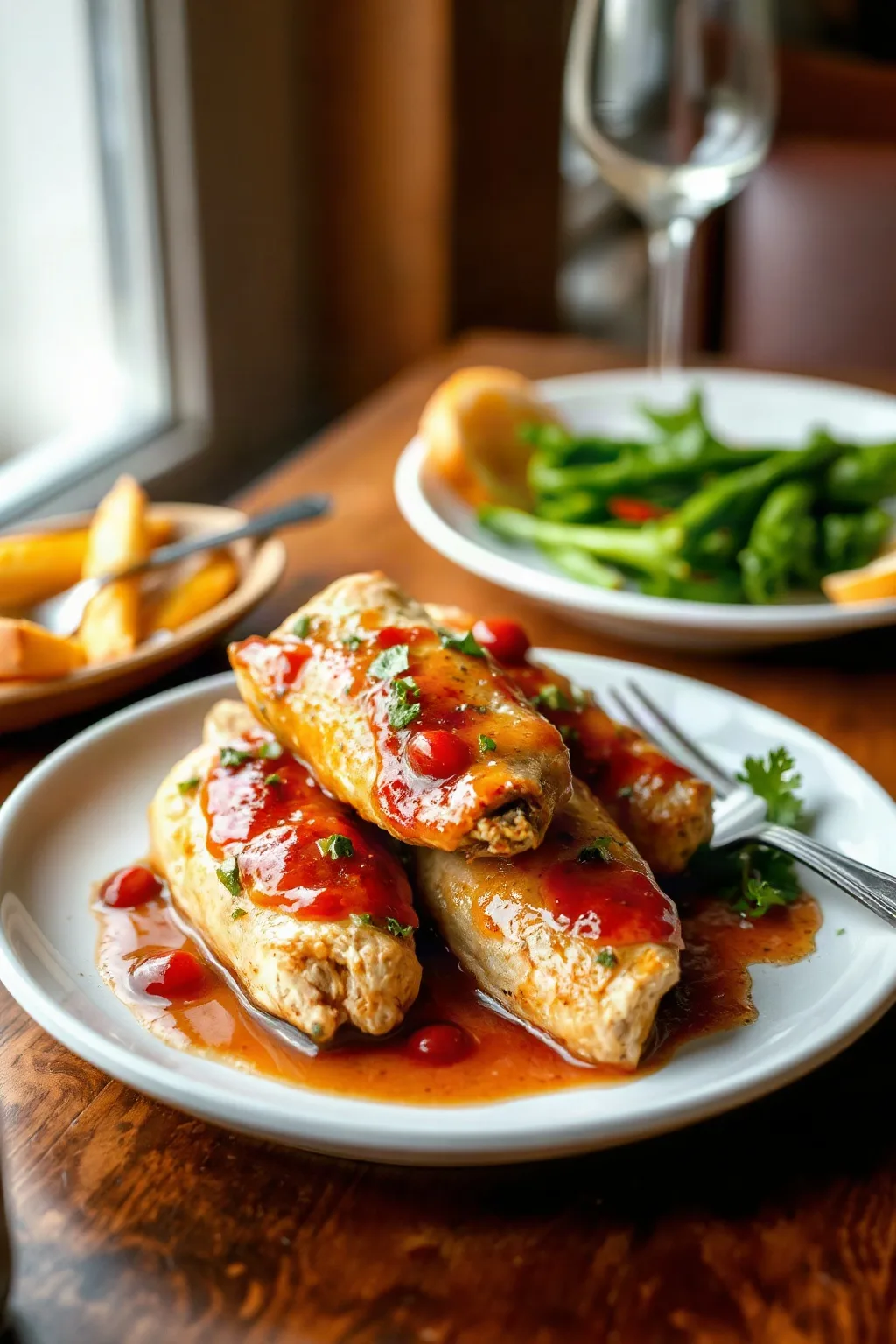 Chicken Supremes with Quick Sauce
