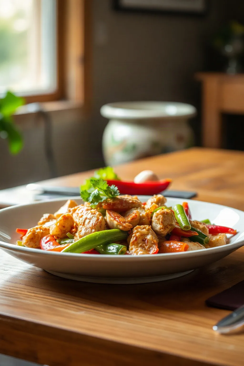 Chicken and Vegetable Stir Fry