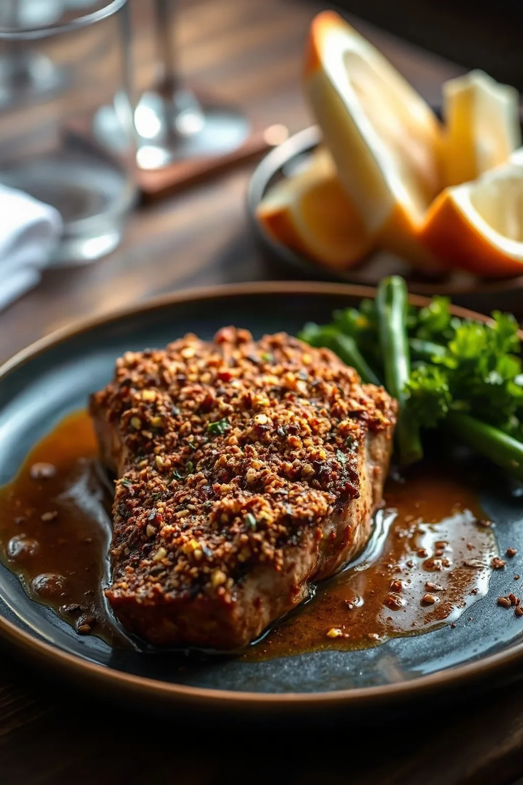 Spice-Crusted Tuna