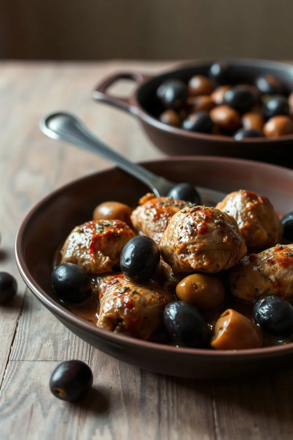 Daniele Henkel's Chicken with Olives
