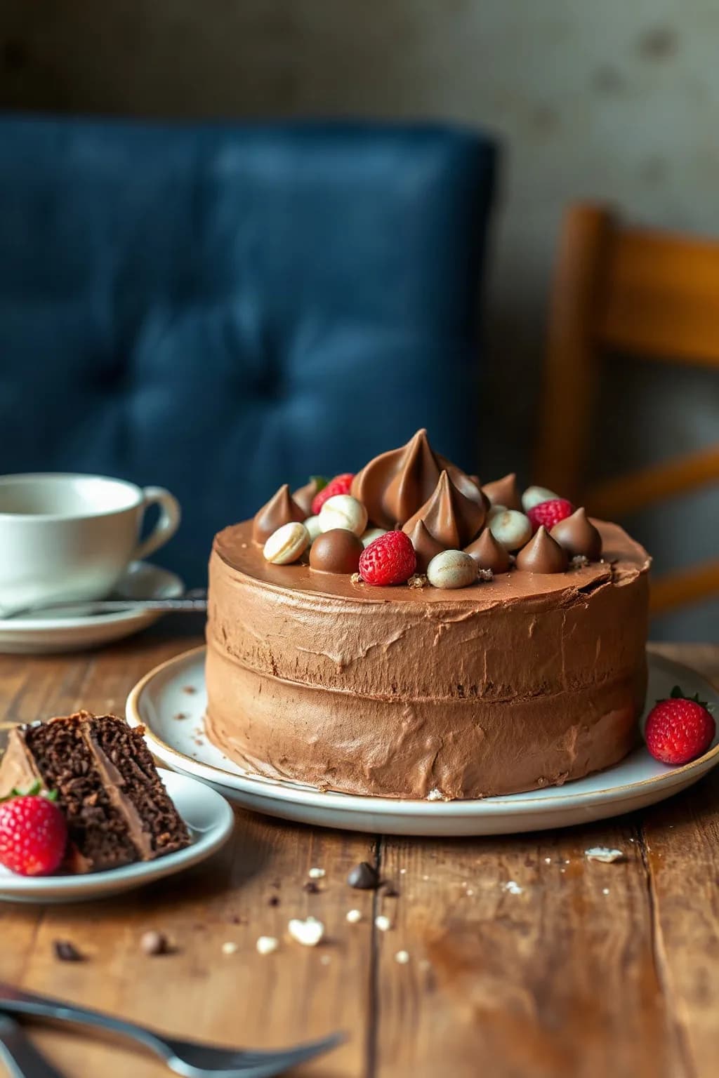 Gâteau Mousse au Chocolat Magique