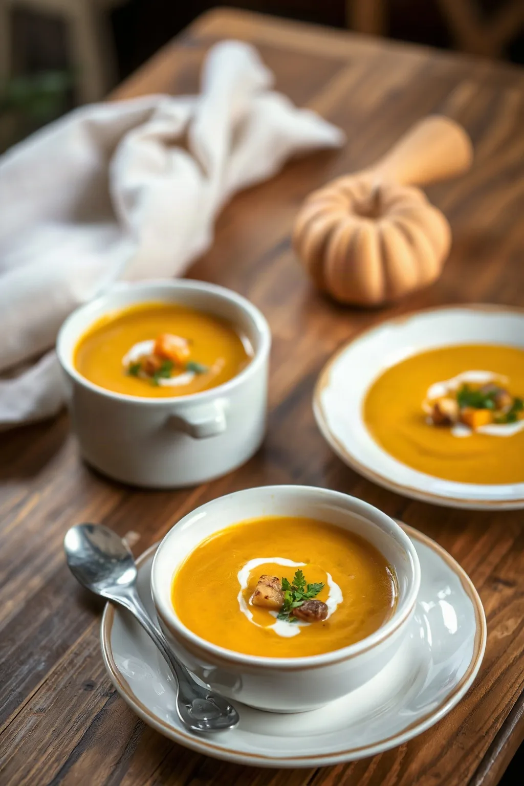 Curried Squash and Carrot Soup