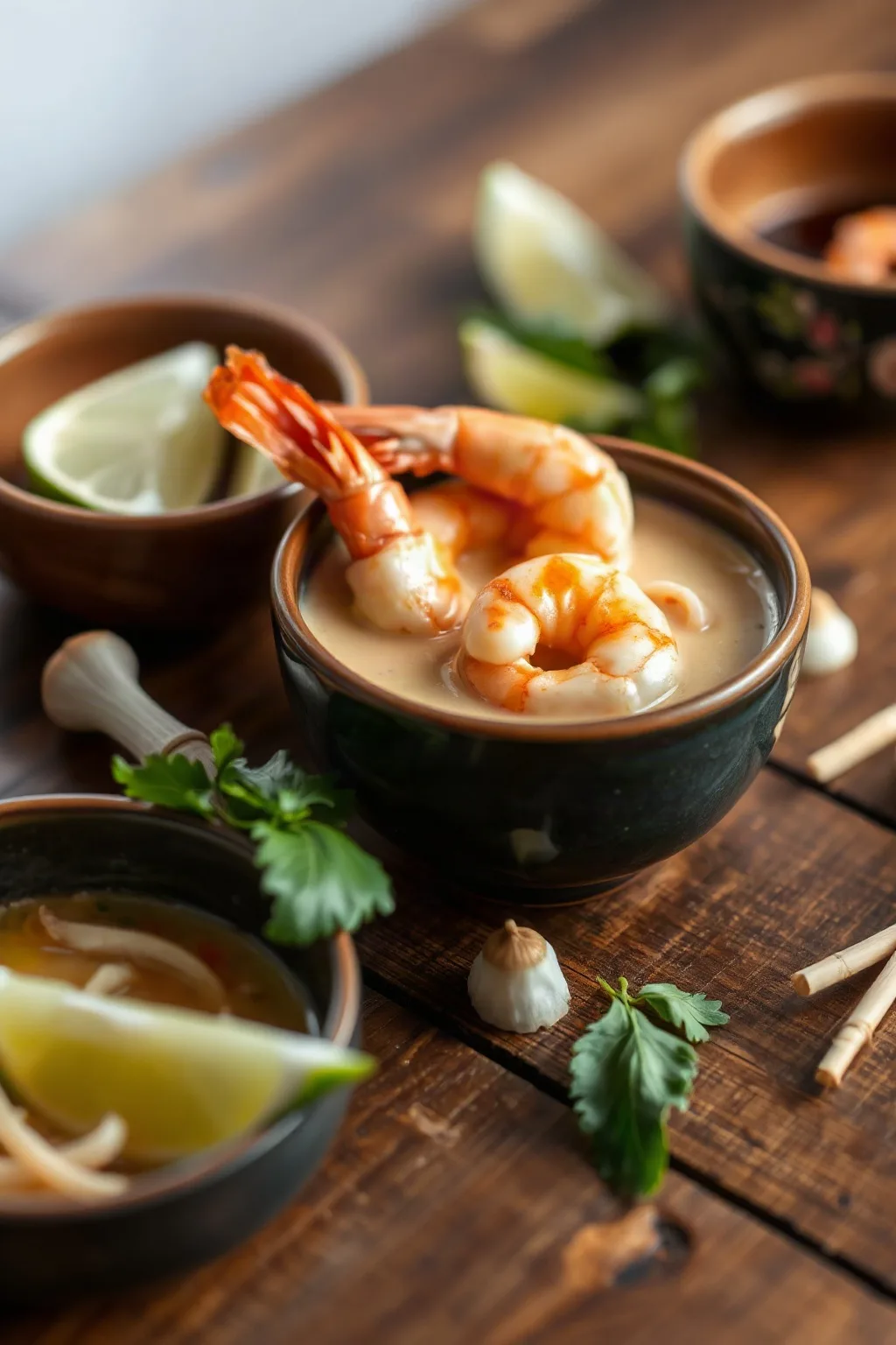Thai Shrimp and Coconut Milk Soup