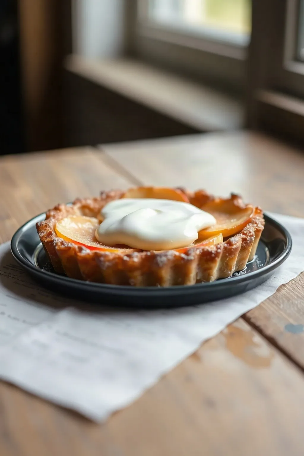 Apple Tart with Creamy Sugar