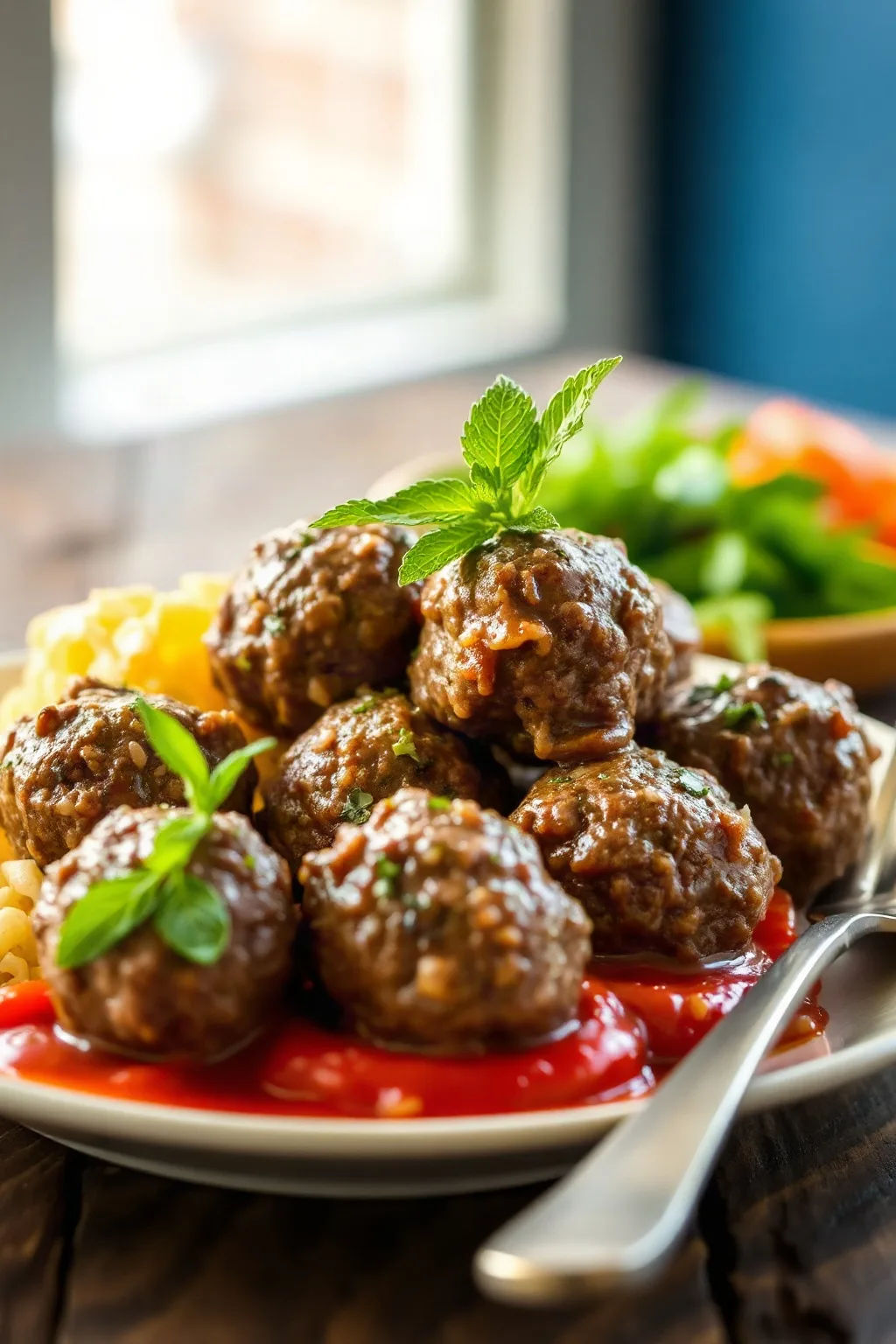 Mint Lamb Meatballs