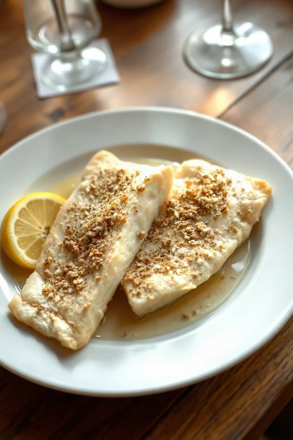 Filetes de Rodaballo a la Meunière
