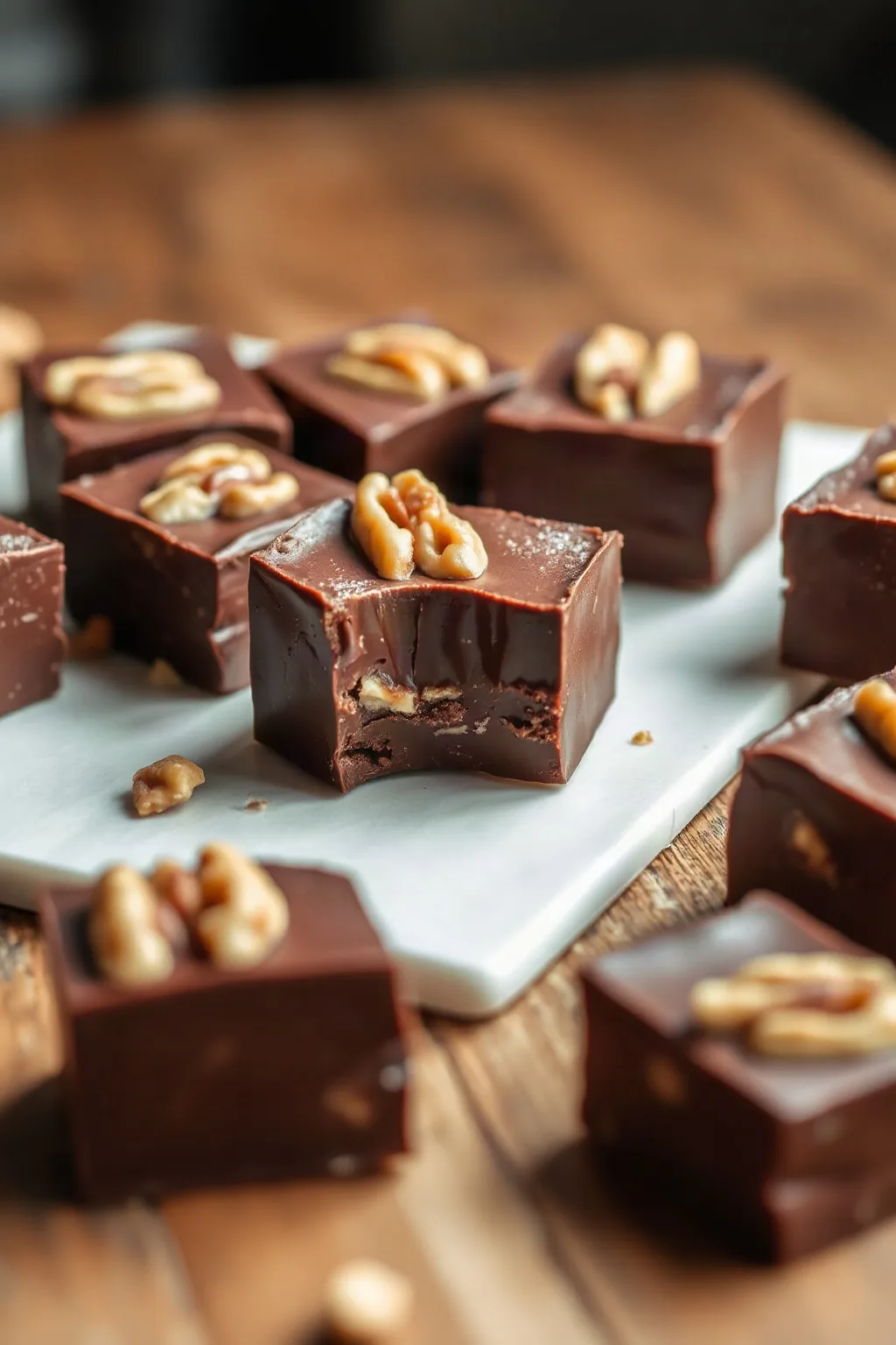 Walnut Chocolate Fudge