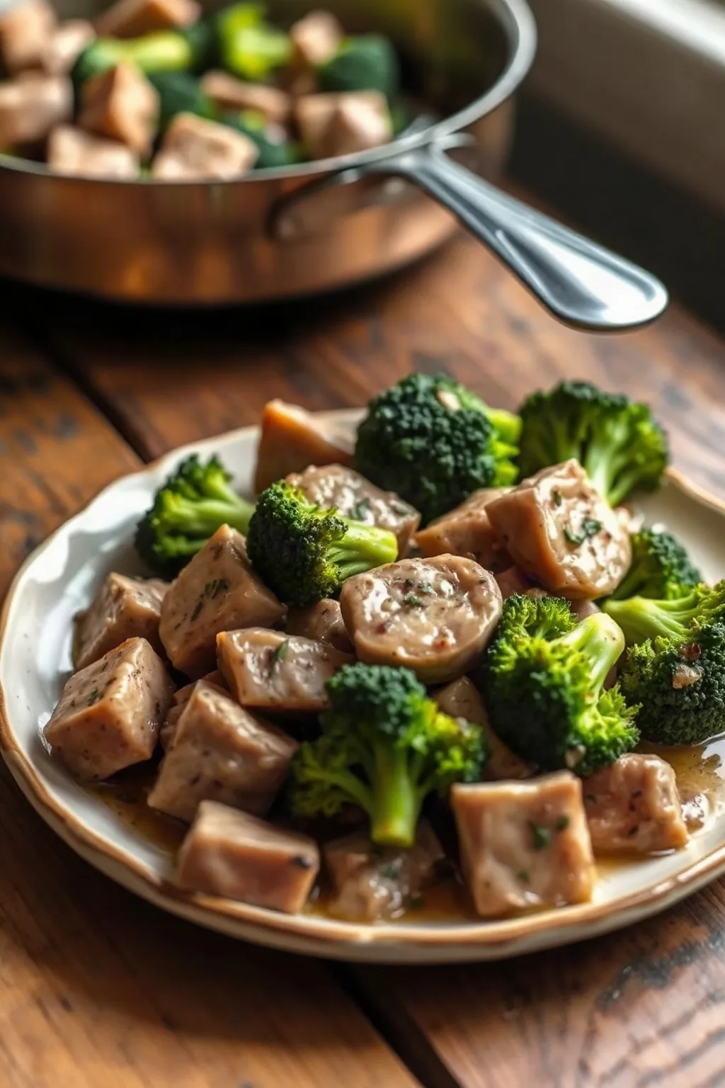 Salteado de Cerdo y Brócoli
