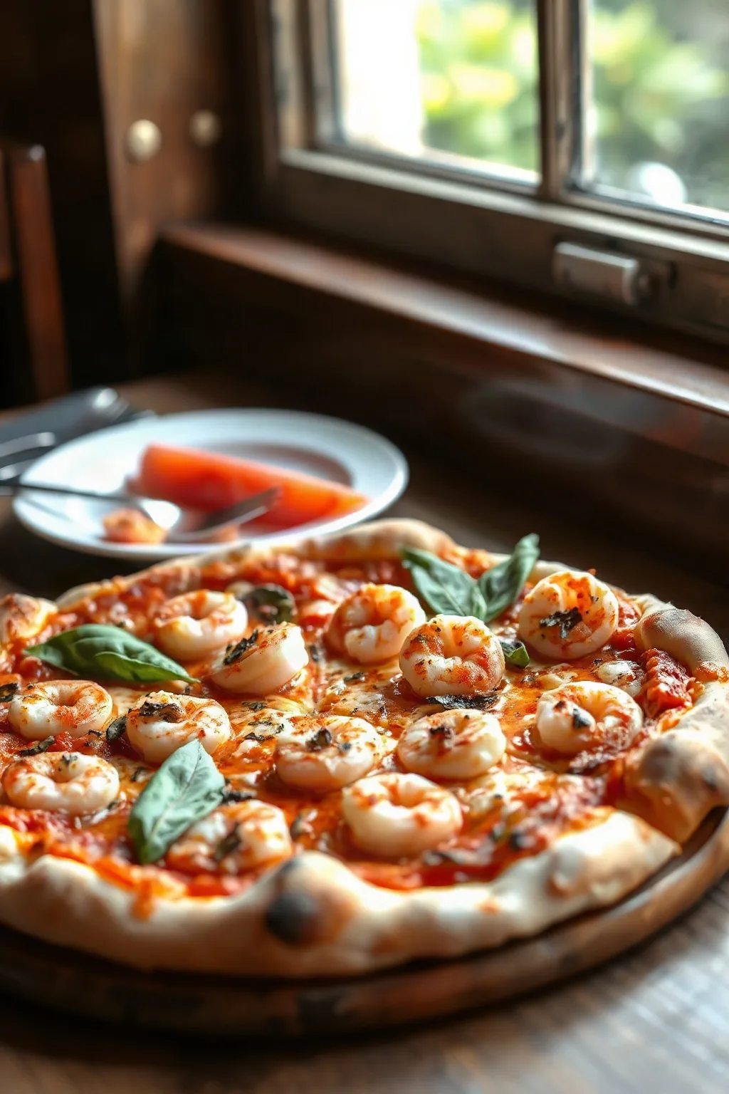 Shrimp Fra Diavolo Pizza