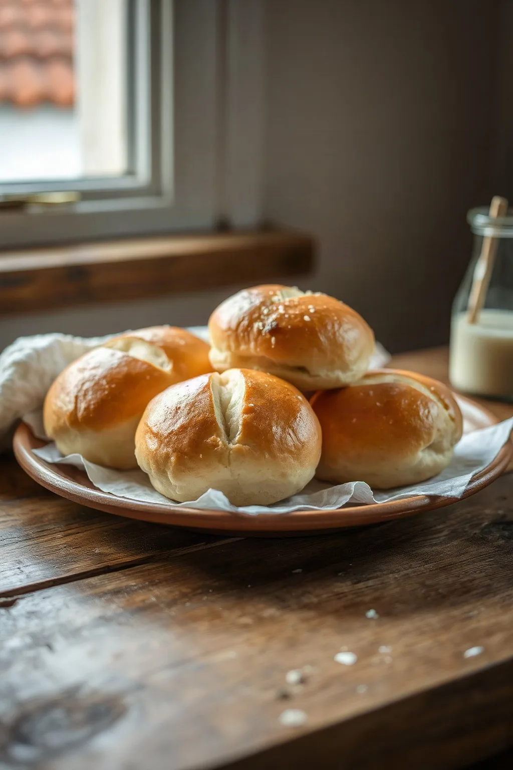 Homemade Milk Bread Rolls