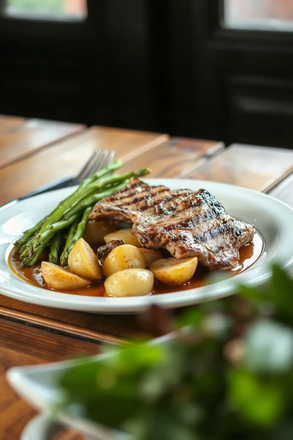 Pan-Seared Duck Breasts with Sarlat Potatoes