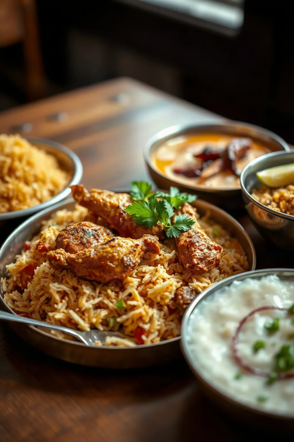 Riz Biryani au Poulet