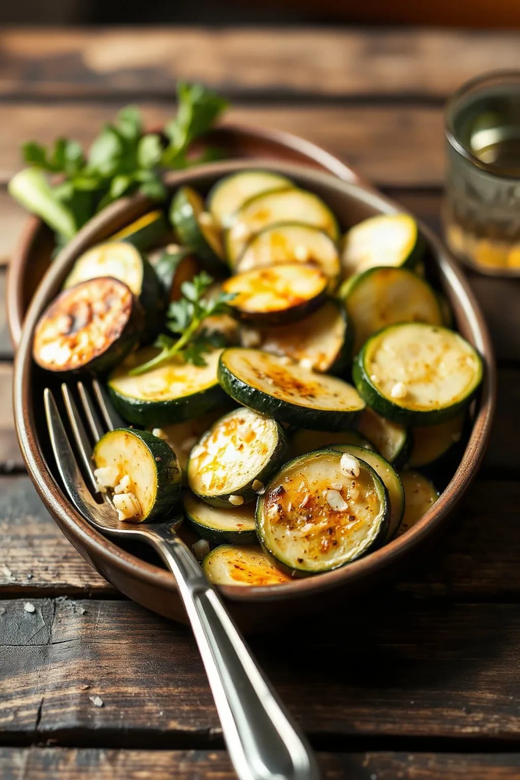 Garlic Zucchini Sauté