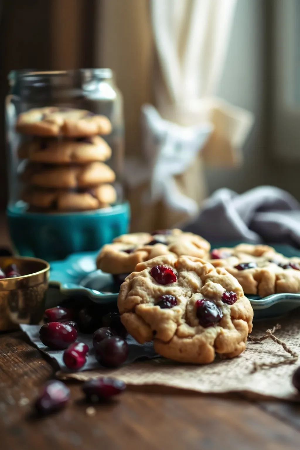 Refrigerator Cranberry Cookies