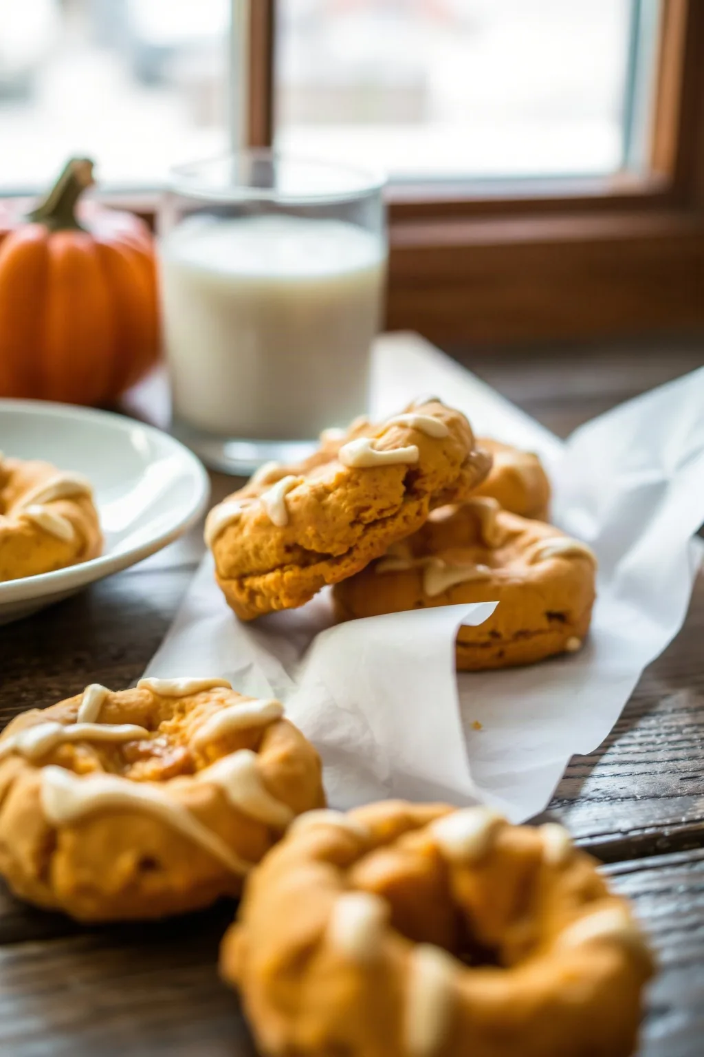 Biscuits à la citrouille et aux épices