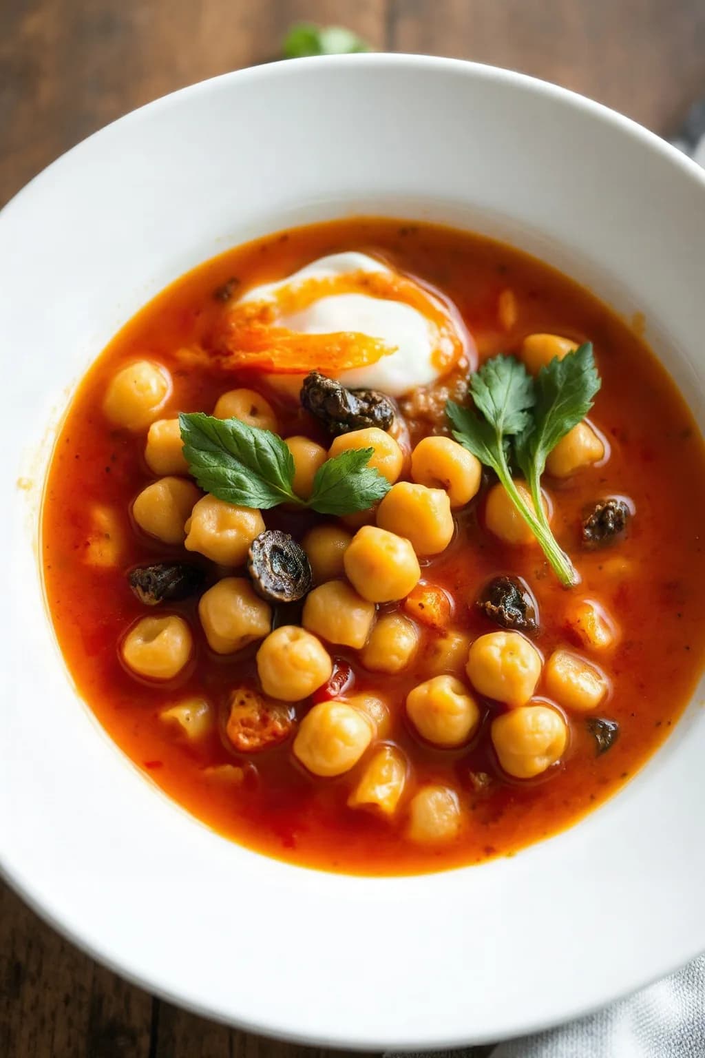 Chickpea and Pasta Soup