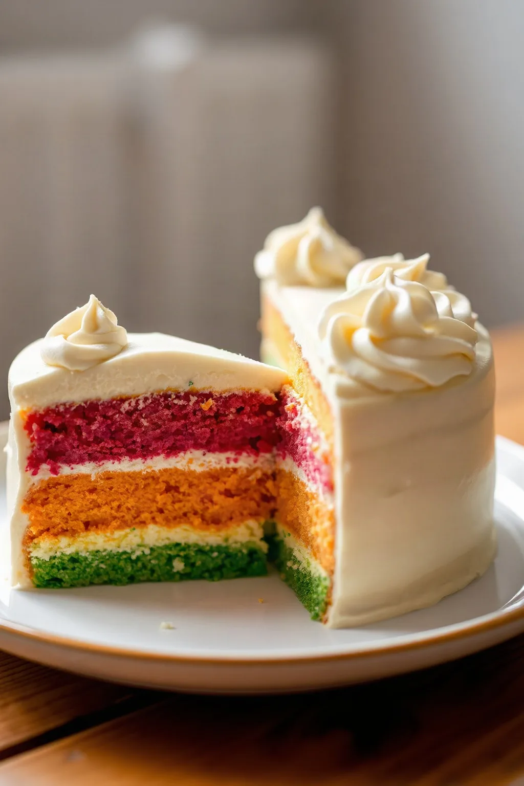 Multicoloured Cake