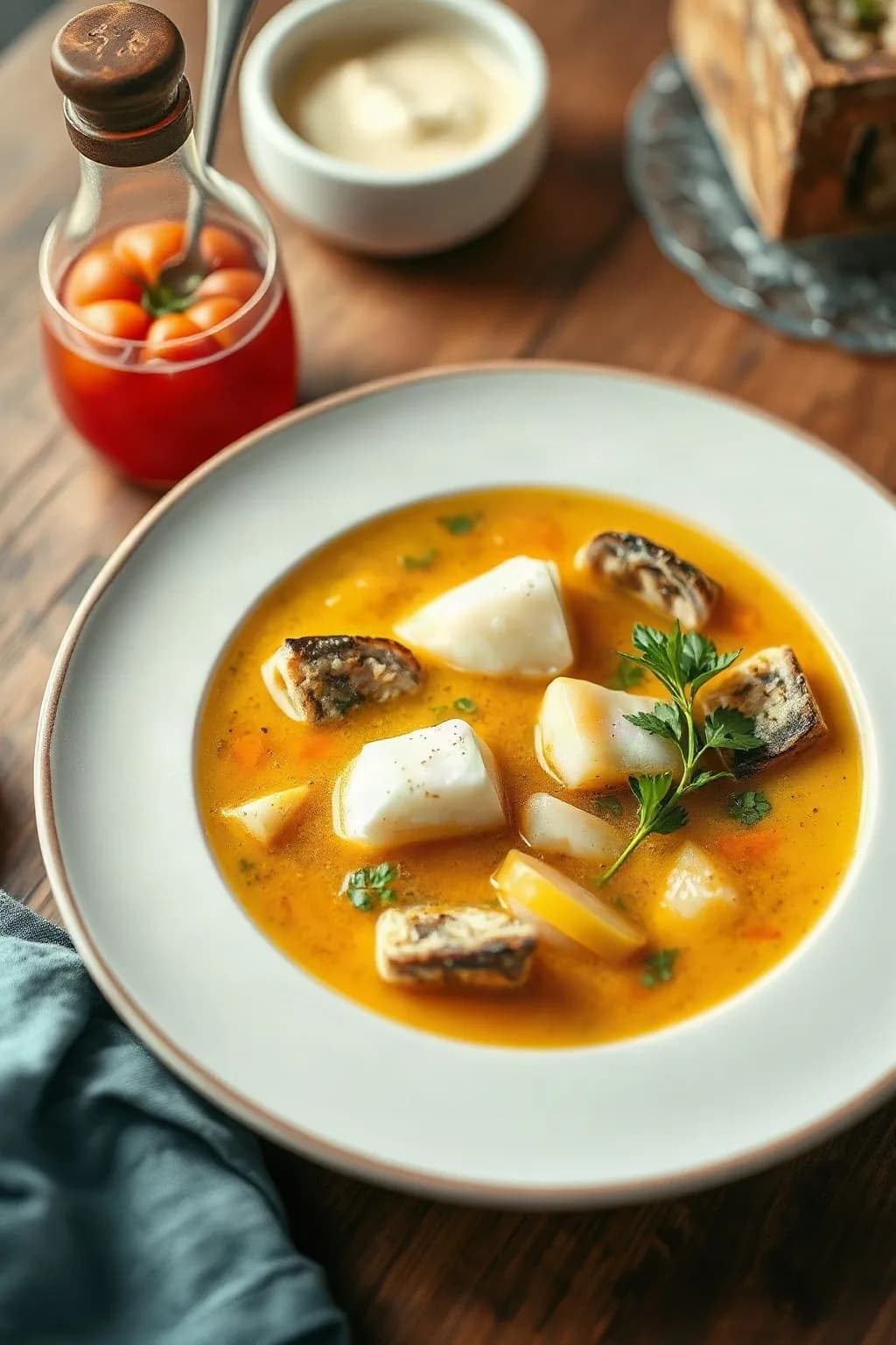 Soupe de poisson de Denis Bernard