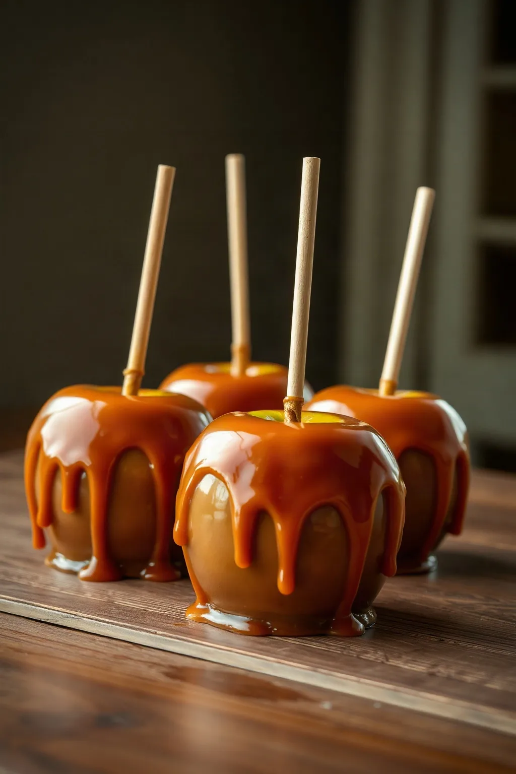 Pommes caramel