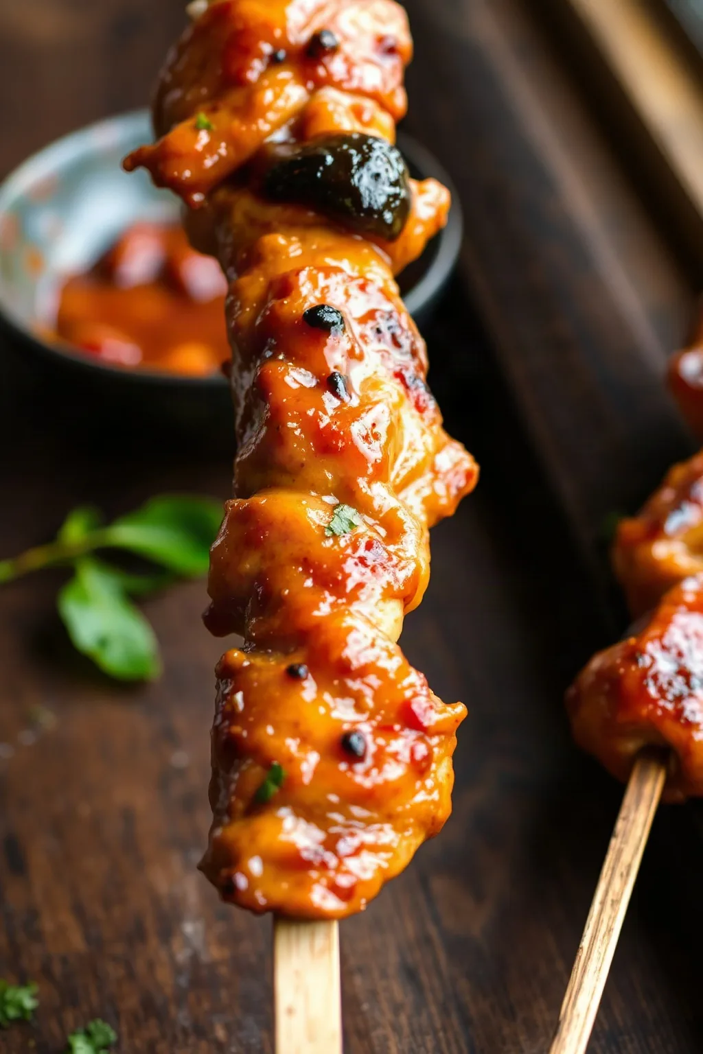 Asian-Style Chicken Skewers