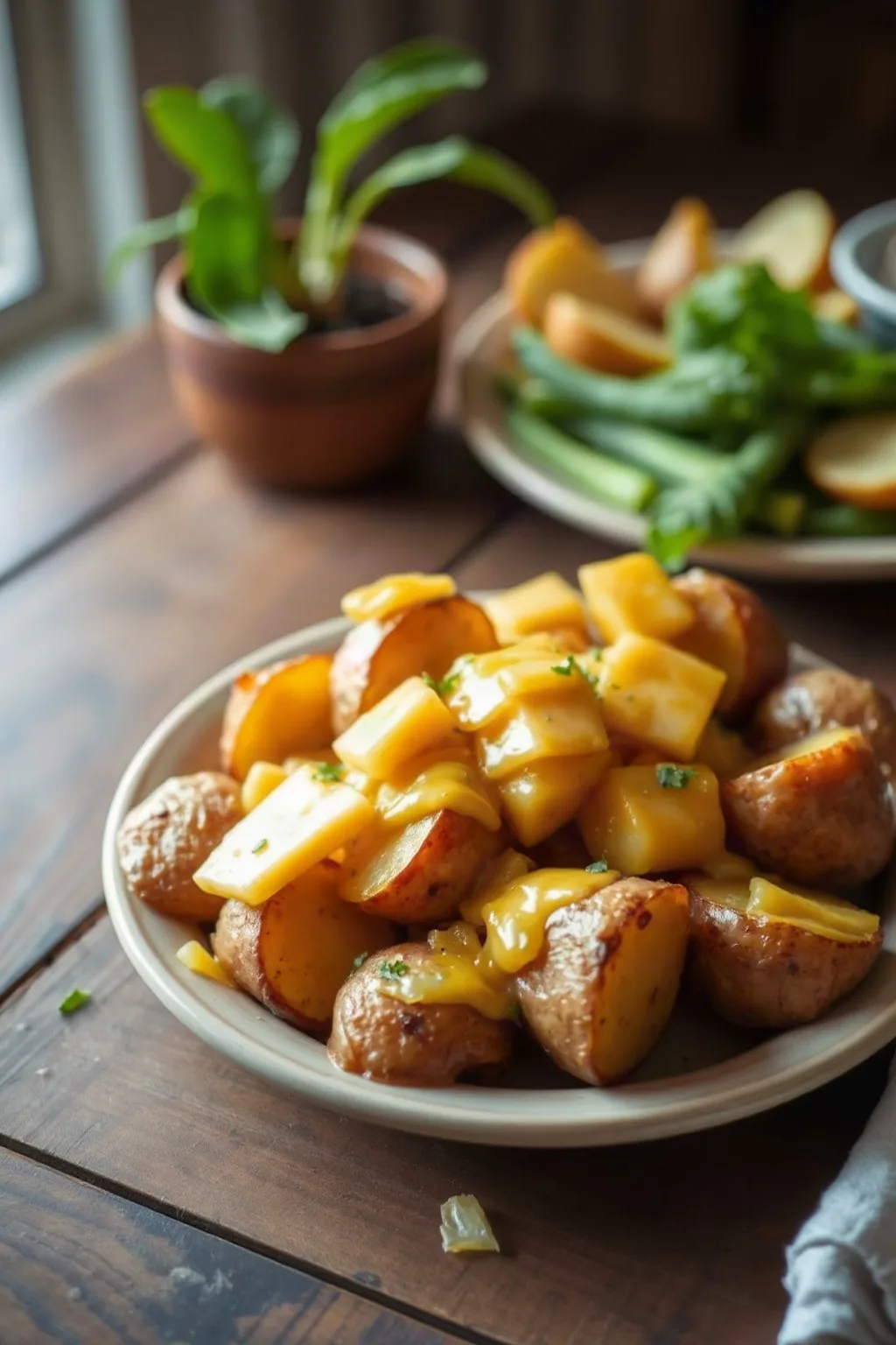 Papas al Cheddar