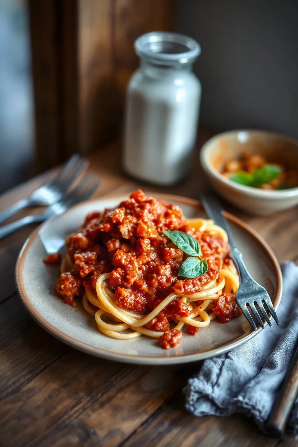 Vegetarian Spaghetti Sauce with TVP