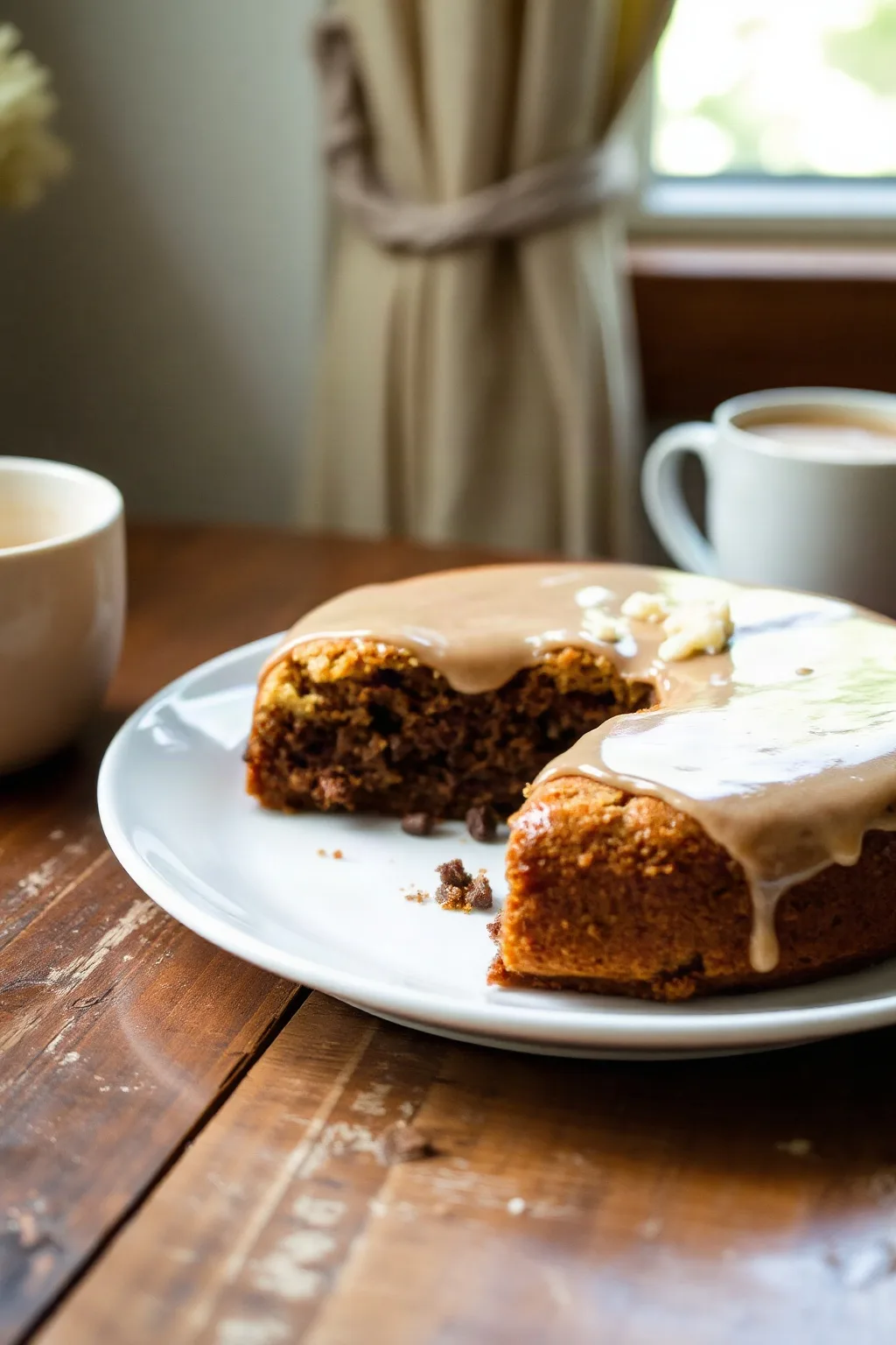 Coffee Cake with Easy Coffee Icing