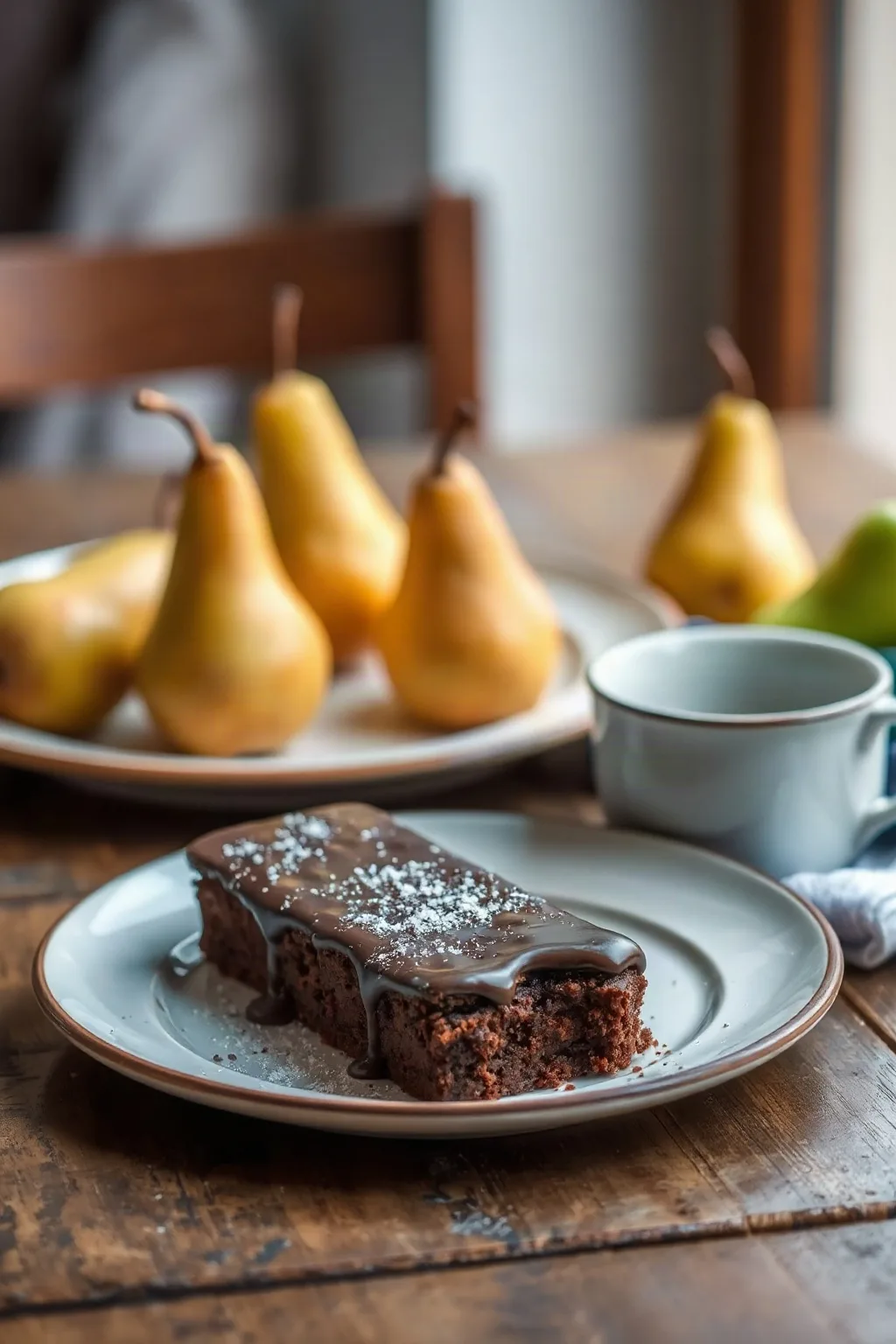 Chocolate and Pear Cake