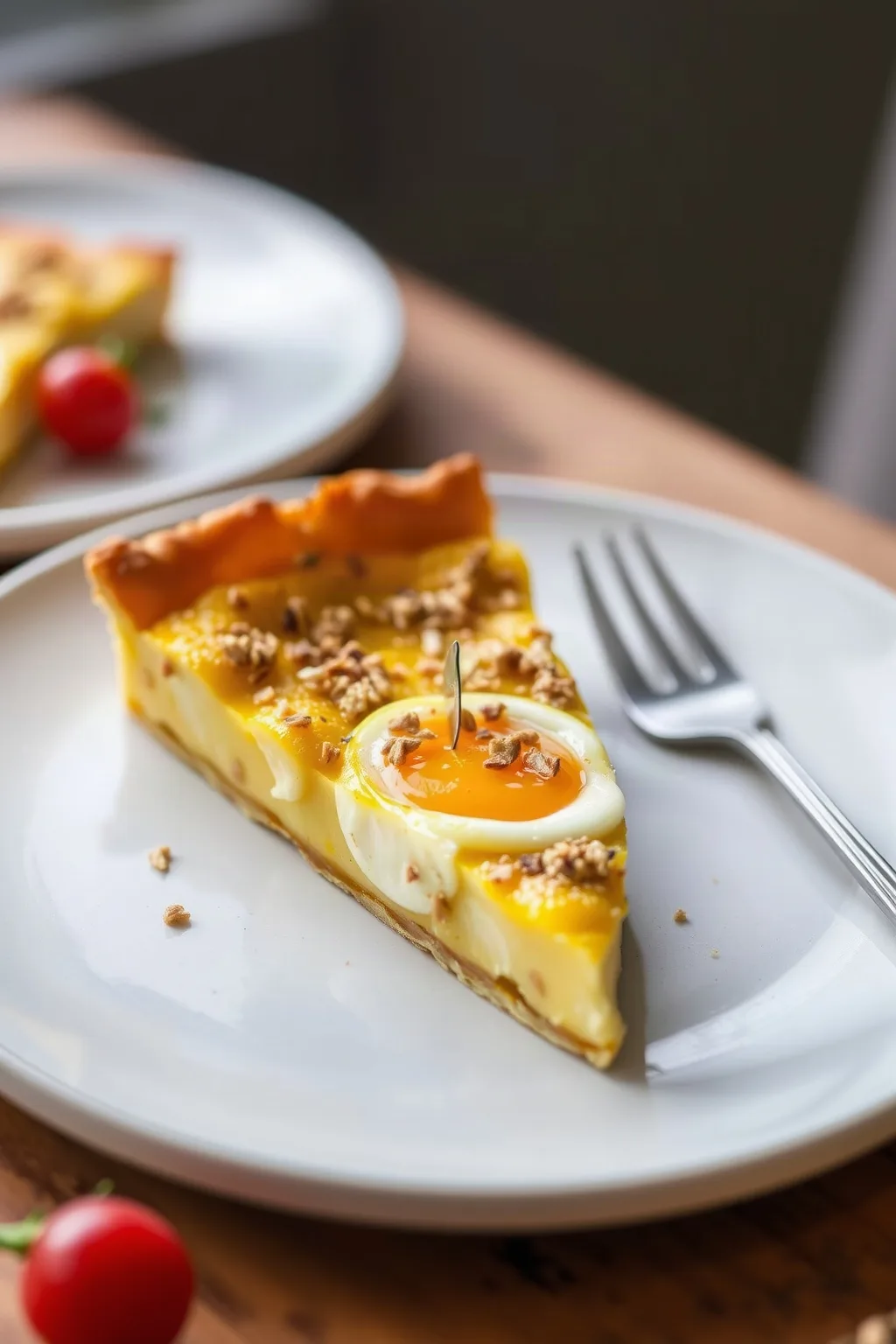 Tarta de Huevo y Nuez Moscada