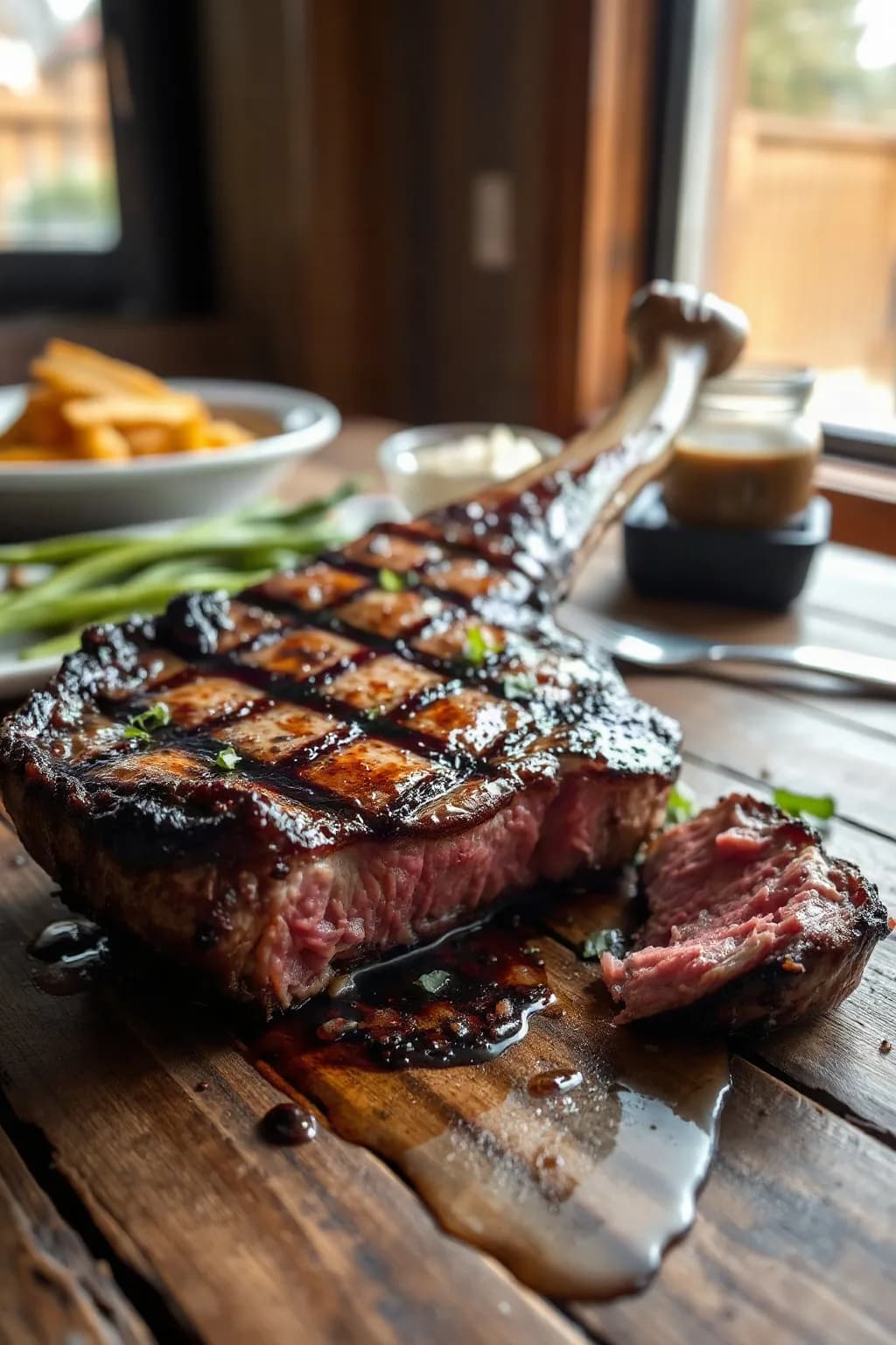 Chuleta Tomahawk a la Parrilla