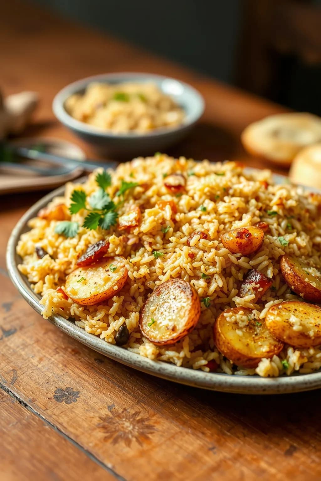 Arroz Persa con Papas
