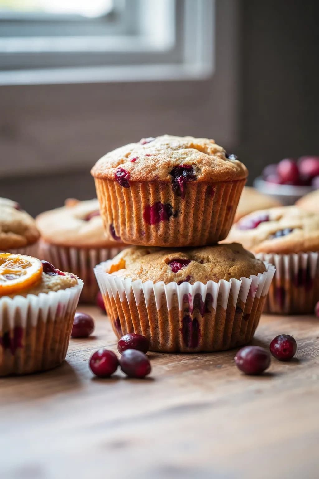Orange Cranberry Muffins
