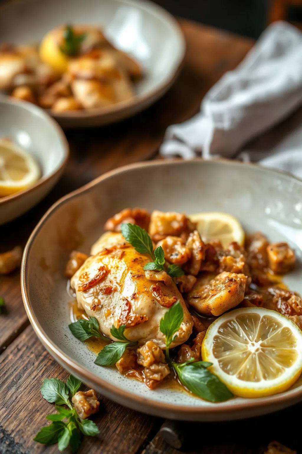 Lemon and Onion Chicken