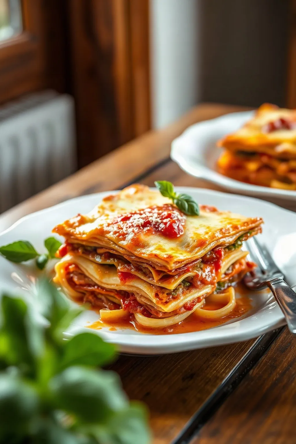 Lasaña Cacciatore