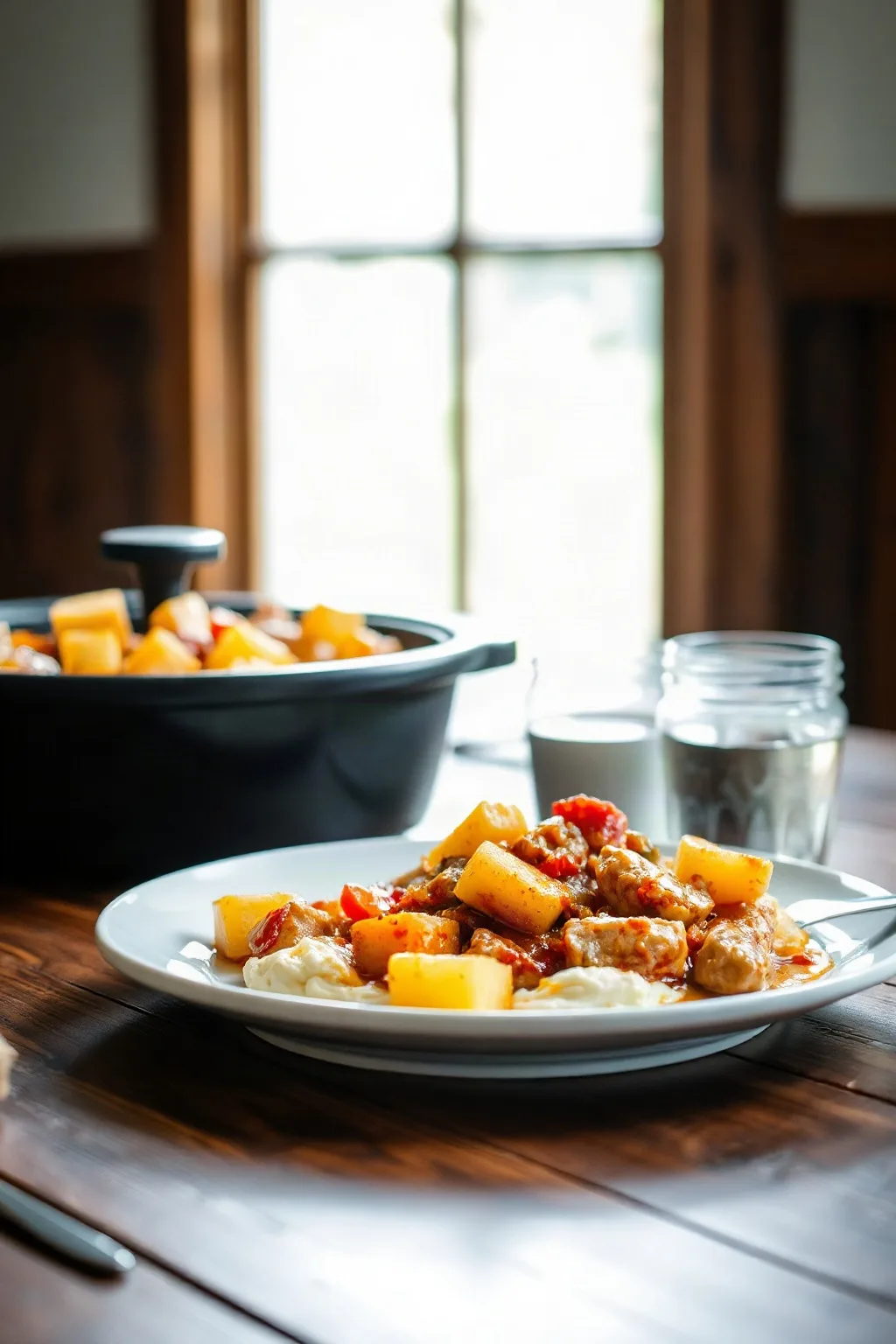 Slow Cooker Pineapple Chicken
