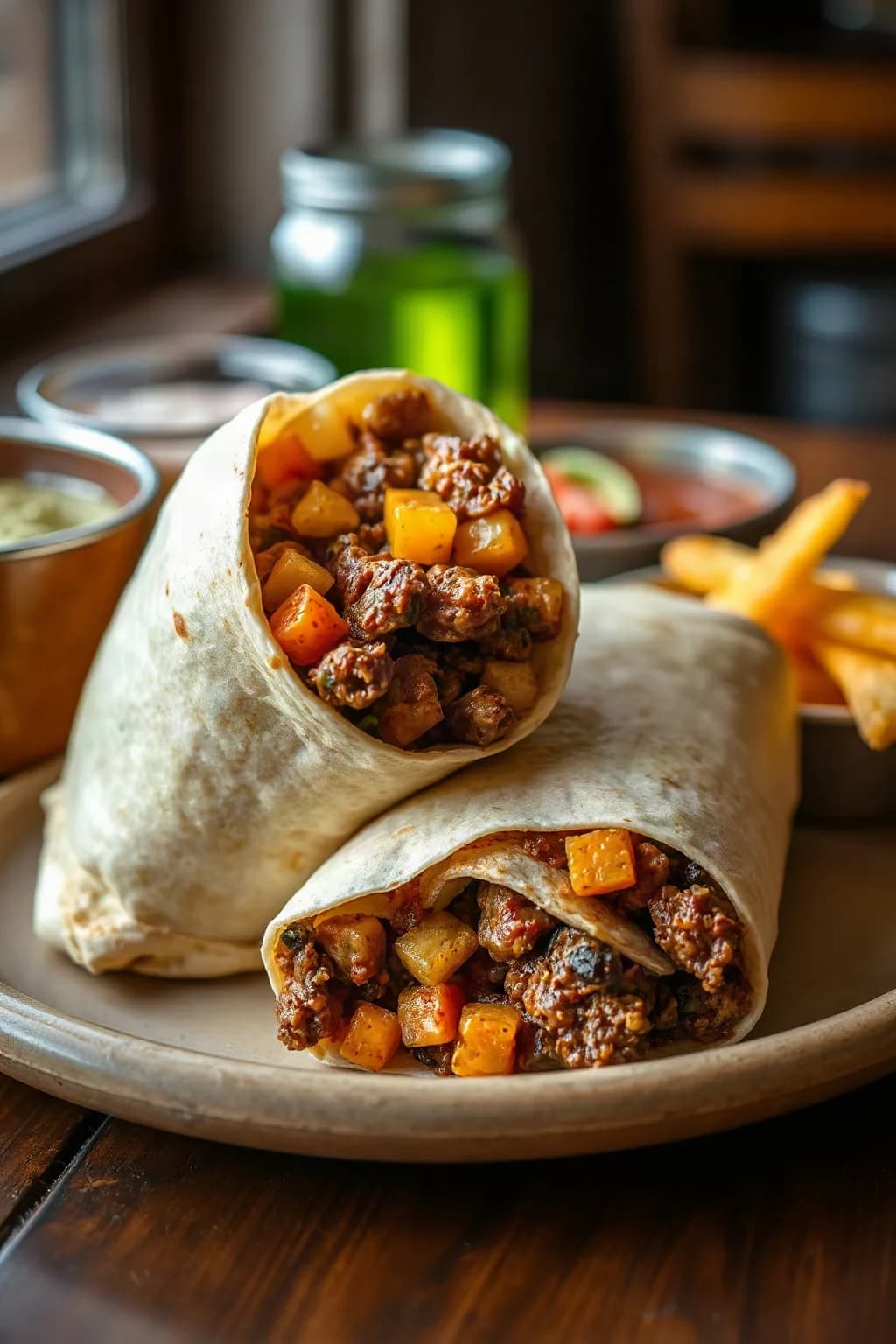 Beef Burritos