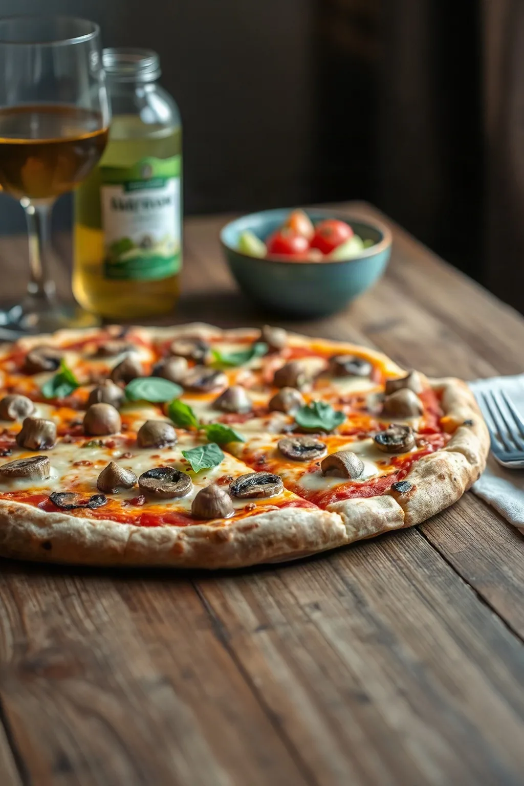 Mushroom Pizza
