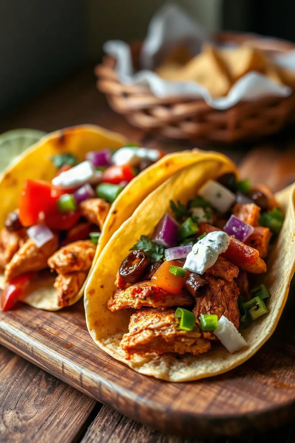 Tacos au poulet