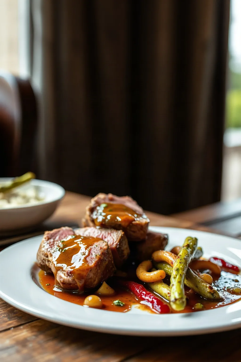 Duck Breast with Spiced Whisky Sauce