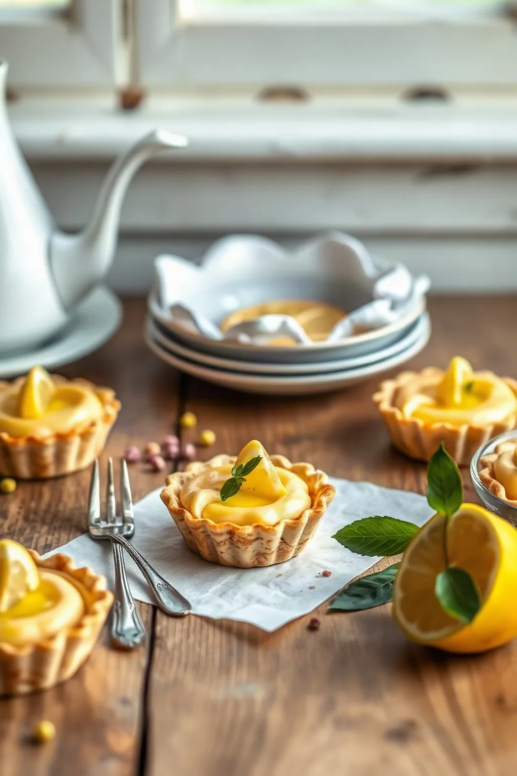 Lemon Cream Tartlets