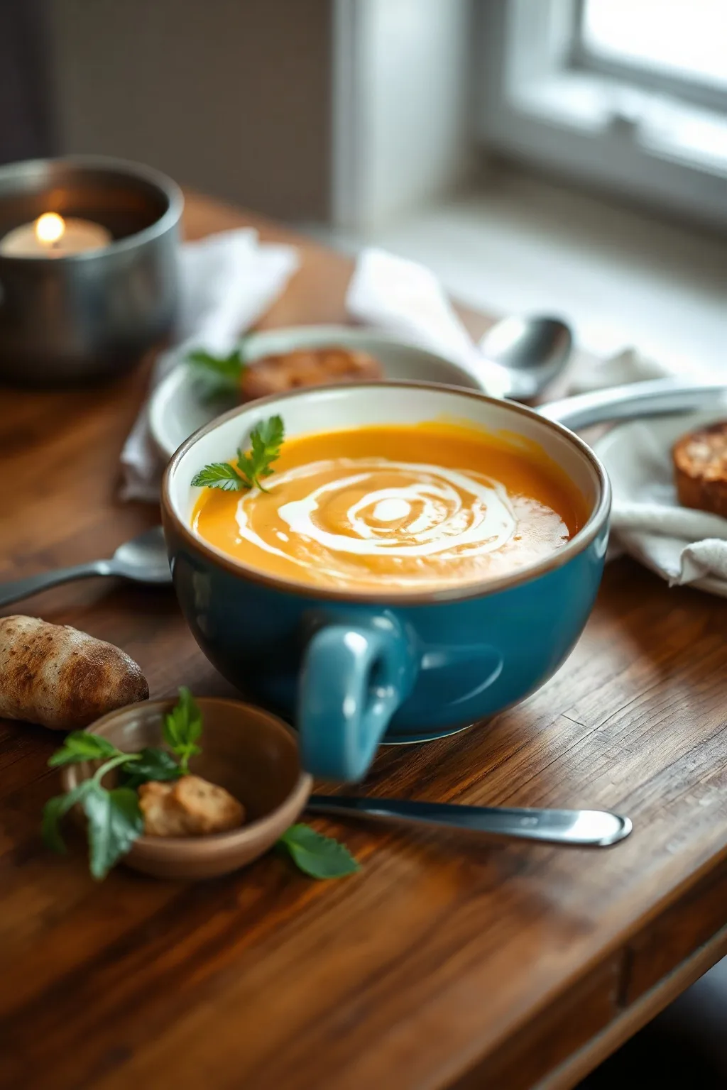 Sweet Potato Velouté with Coconut Milk