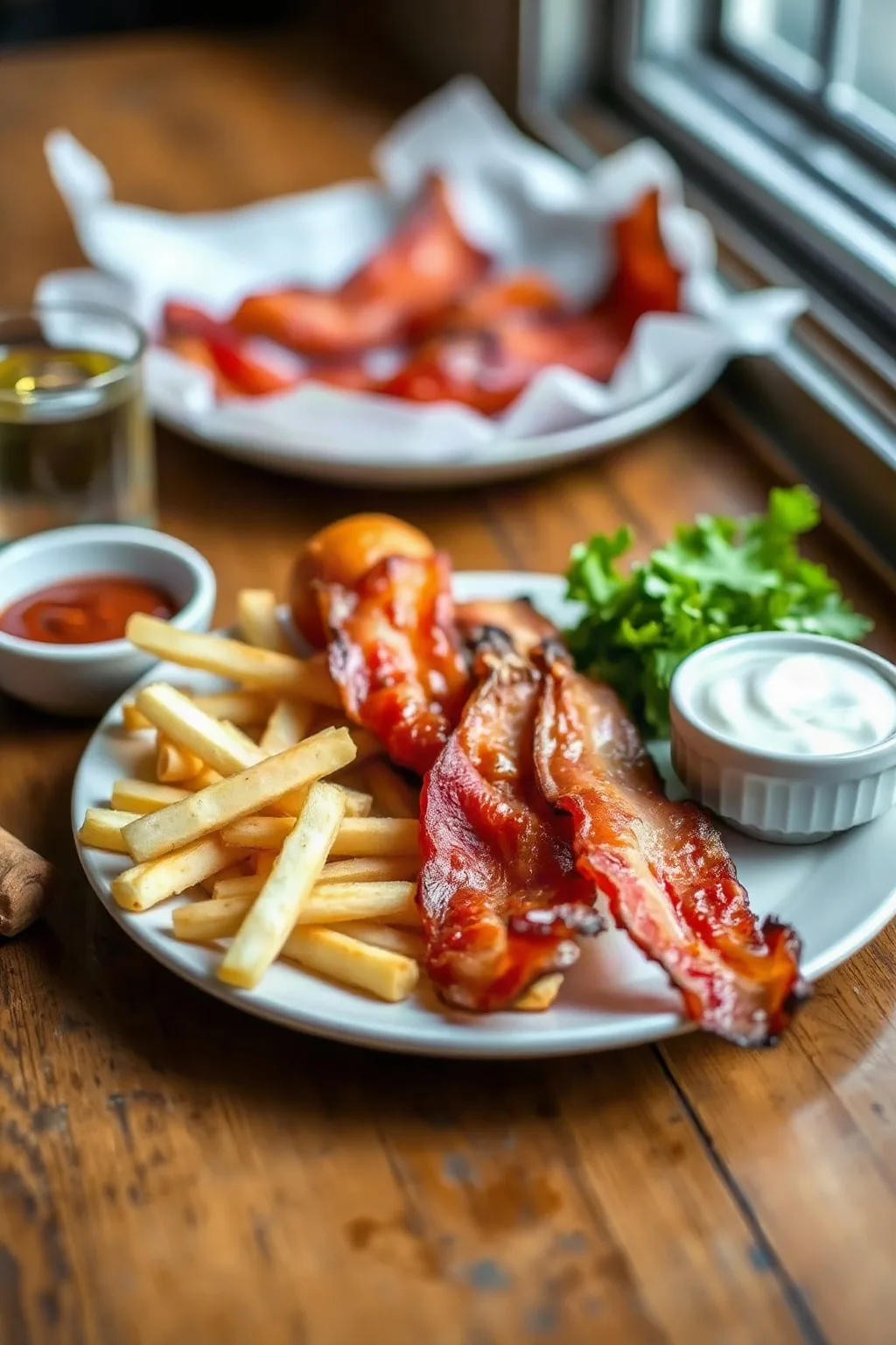 Bacon cuit à la friteuse à air chaud