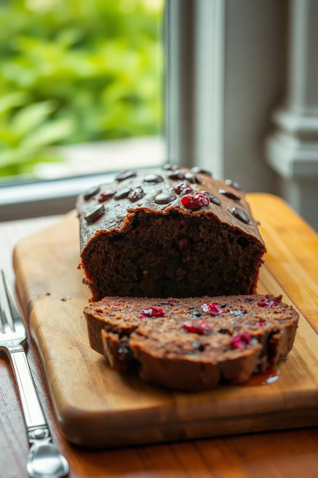 Cranberry and Chocolate Bread