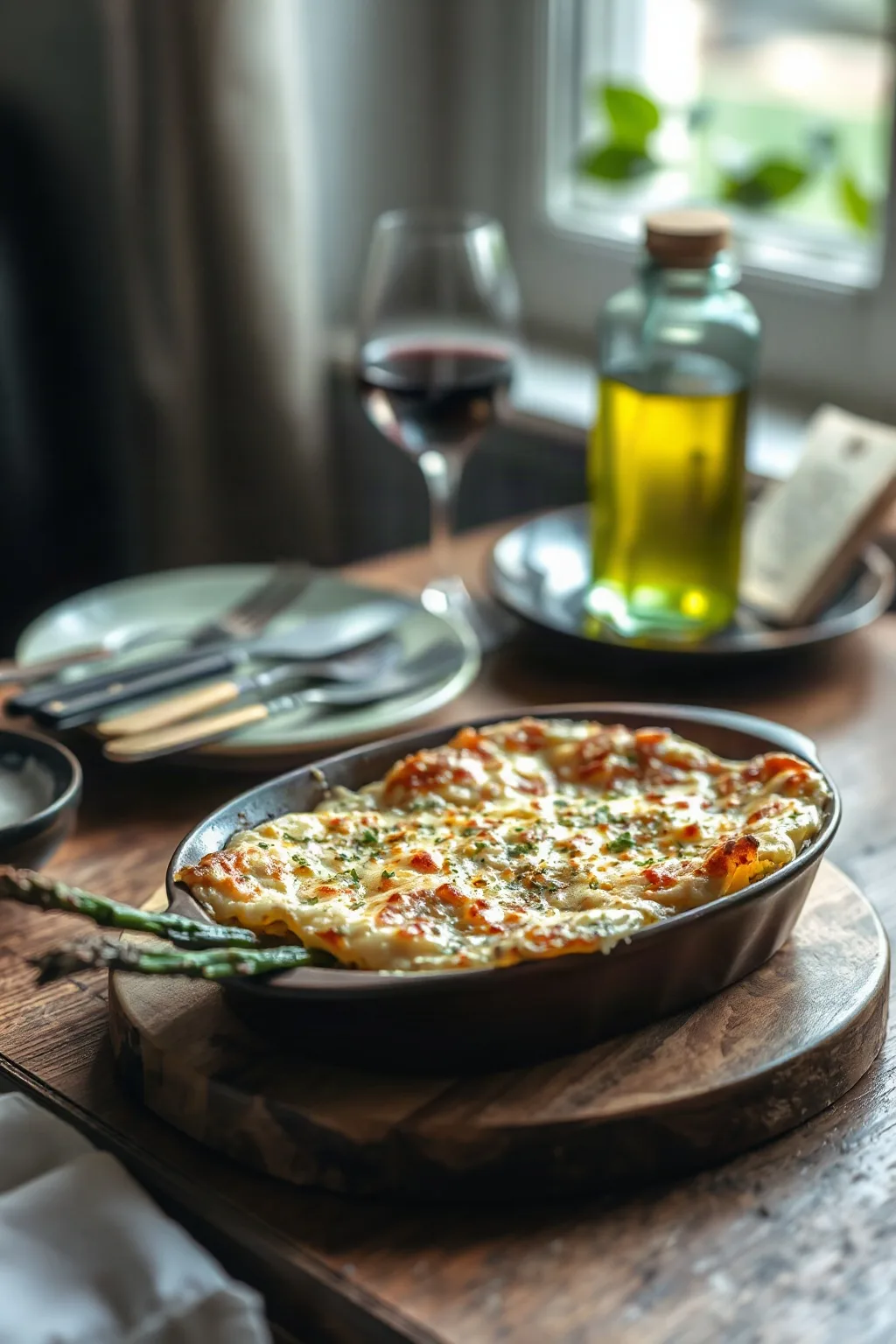 Asparagus Gratin