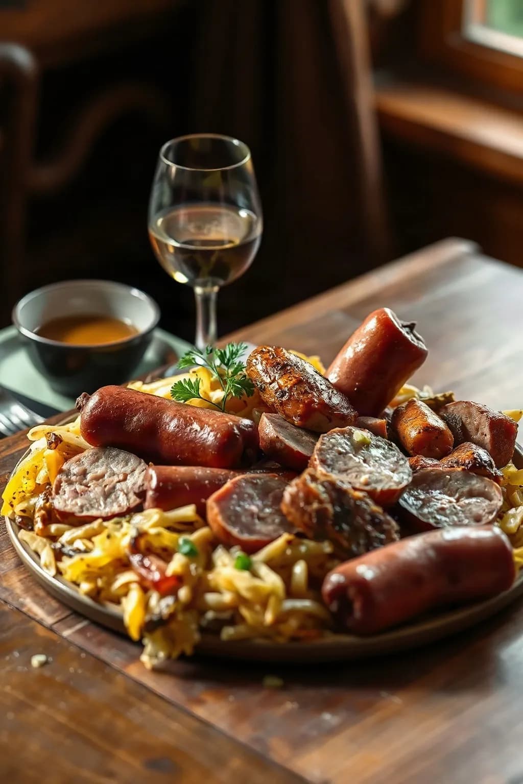 Traditional Choucroute Garnie